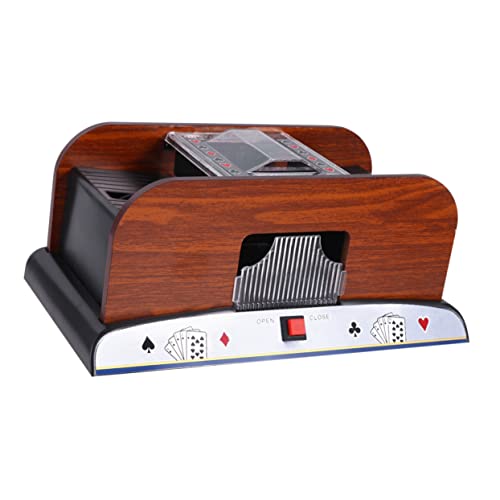 BESPORTBLE 1Stück Elektrische Kartenmischmaschine Für Poker Und Brettspiele Automatischer Kartenmischer Für Decks Für Familienspiele Und Pokerabende Schwarz Ohne Batterie BESPORTBLE 1Stück Elektrische Kartenmischmaschine Für Poker Und Brettspiele Automatischer Kartenmischer Für Decks Für Familienspiele Und Pokerabende Schwarz Ohne Batterie von BESPORTBLE