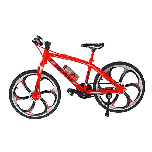 BESPORTBLE 1Stück Finger Bike Mini Finger Handfahrrad Für Fingertraining Und Geschicklichkeit Rotes Fingerbike Farbiger Verpackung Als Kinderspielzeug Und Fidget Toy von BESPORTBLE