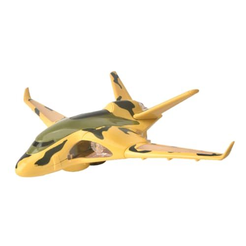 BESPORTBLE 1Stück Flugzeug Für Kreatives Leuchtendes Kinderflugzeugmodell Mit Musik Und Universalrad Fördert Hand Augen Koordination Und Fantasie Für Jungen Und Jahren von BESPORTBLE