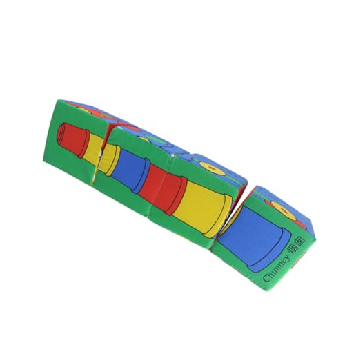 BESPORTBLE 1Stück Frühes Lernspielzeug Für Kleinkinder Kognitive Bauklötze Aus Weichem Material Für Selbstentdeckung Und Motorische Fähigkeiten Für Zuhause Und Vorschule Ab von BESPORTBLE