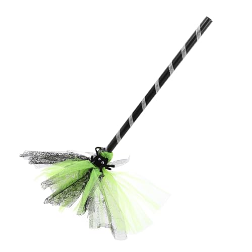 BESPORTBLE 1Stück Halloween Besen Für Dekorativer Hexenbesen Leuchtendem Party Accessoire Für Schaurige Festlichkeiten Und Kostümpartys von BESPORTBLE