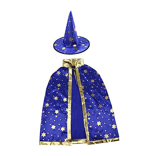 BESPORTBLE 1Stück Halloween Cape Für Blaues Cosplay Kostüm Für Halloween Bühnenauftritte Und Verkleidung von BESPORTBLE