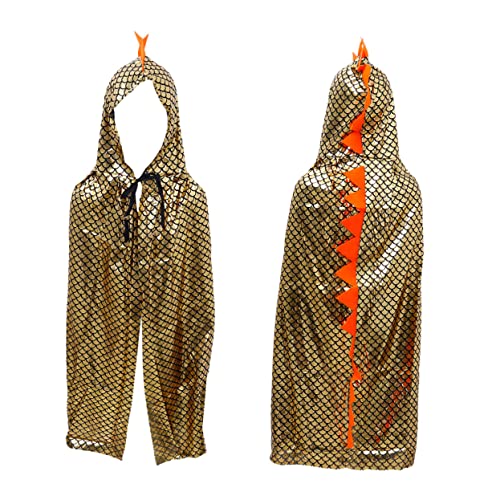 BESPORTBLE 1Stück Halloween Dinosaurier Umhang Für Kostüm Mit Dino Design Für Fasching Karneval Und Halloween Unisex Für Jungen von BESPORTBLE