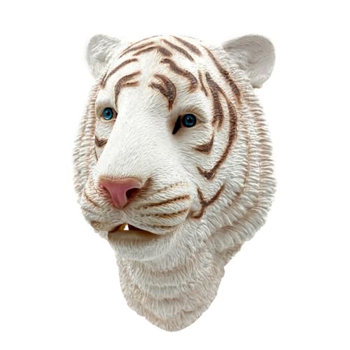BESPORTBLE 1Stück Halloween Tiger Maske Atmungsaktives Kostümzubehör Kreative Einzigartige Tiermaske Für Halloween Feiern Karneval Maskenbälle von BESPORTBLE