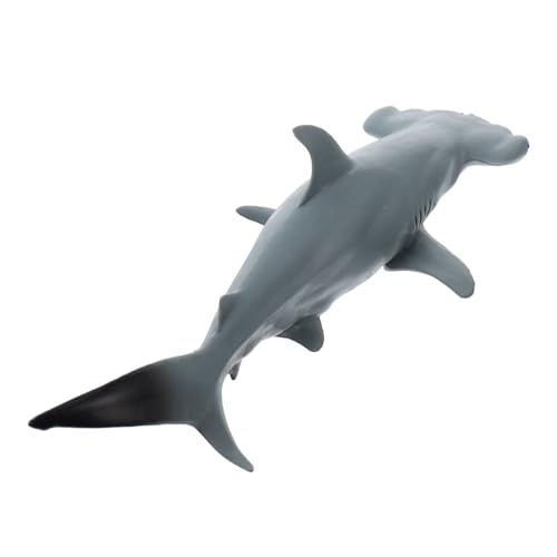 BESPORTBLE 1Stück Hammerhai Lernspielzeug Realistische Hammerhai Figur Für Vorstellungskraft Und Kreativität von BESPORTBLE
