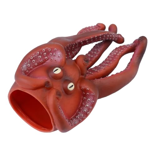 BESPORTBLE Tier-handpuppenhandschuhe Oktopus Rollenspiel-Spielzeug Hand- Und Fingerspielset PVC Sicher Für Jungen Und Mädchen von BESPORTBLE