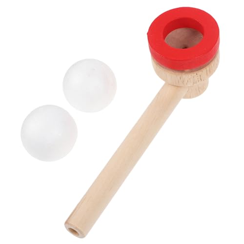 BESPORTBLE 1Stück Holz Blasendes Ballspielzeug Schwebender Schlag für Geschicklichkeitsspielzeug zur Verbesserung der Motorik für Familienaktivitäten und Partys BESPORTBLE 1Stück Holz Blasendes Ballspielzeug Schwebender Schlag für Geschicklichkeitsspielzeug zur Verbesserung der Motorik für Familienaktivitäten und Partys von BESPORTBLE