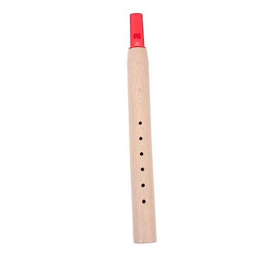 BESPORTBLE 1Stück Holz Für Pädagogisches Musikinstrument Aus Buchenholz Mit Löchern Interessantes Für Frühkindliche Entwicklung Für Jungen von BESPORTBLE