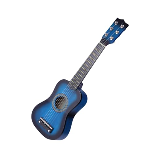 BESPORTBLE 1Stück Holzgitarre Für Musikinstrument Aus Hochwertigem Holz Kreatives Design Pädagogisches Musikalität Und Kreativität Sicher Für Kleinkinder von BESPORTBLE