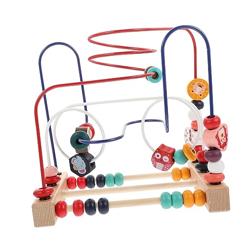 BESPORTBLE 1Stück Holzspielzeug für Kognitives Maze Lernspielzeug Konzentration und Farberkennung Geburtstagsgeschenk für Kleinkinder von BESPORTBLE