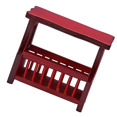 BESPORTBLE 1Stück Holztisch Für Puppenhaus Retro Europäischer Stil Für Kleine Räume Wohnzimmertisch Hochwertiges Holz Perfektes Zubehör Für Puppenmöbel von BESPORTBLE