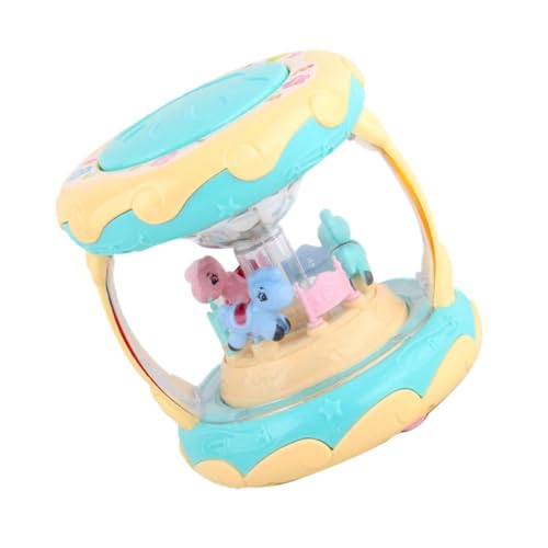 BESPORTBLE 1Stück Kinderspielzeug Handtrommel Karussell mit Licht und Musik Lustiges Cartoon für Batterie Fördert die Fantasie und Motorische Fähigkeiten BESPORTBLE 1Stück Kinderspielzeug Handtrommel Karussell mit Licht und Musik Lustiges Cartoon für Batterie Fördert die Fantasie und Motorische Fähigkeiten von BESPORTBLE