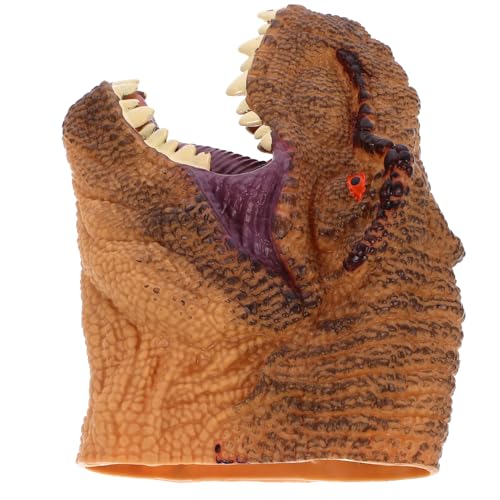 BESPORTBLE 1Stück Kreative Dinosaurier Handpuppe Aus Weichem Waschbare Handspielzeug Figur Für Rollenspiele Handpuppe Für Lustige Spielstunden von BESPORTBLE