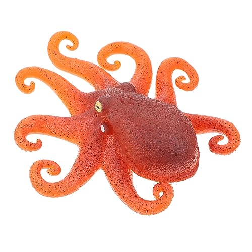 BESPORTBLE 1Stück Künstliches Octopus Geschmeidiges Knetbares Antistress Für Dekoratives Schlafzimmer Accessoire Realistisches Weiches Modell von BESPORTBLE