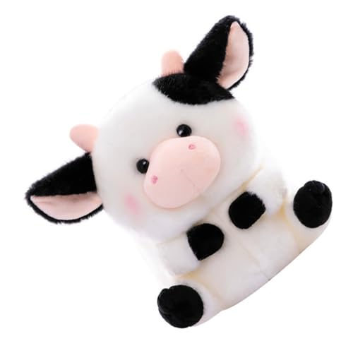 BESPORTBLE 1Stück Kuscheltier Kuh Plüschpuppe Niedliches Gefülltes Plüschtier mit Cartoon Design für Dekoration für Zuhause oder Auto für Altersgruppen von BESPORTBLE