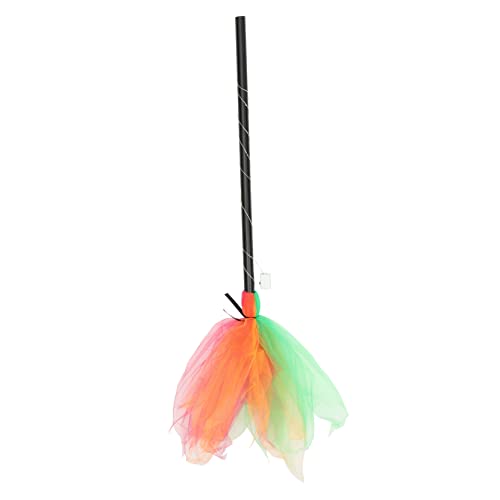 BESPORTBLE 1Stück LED Halloween Besen Für Hexen Cosplay Kostümzubehör Und Dekoration Für Partys Und Anlässe Leicht Und Langlebig von BESPORTBLE