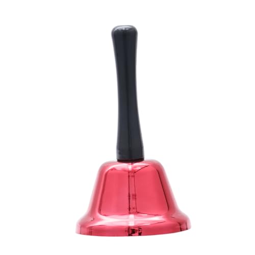 BESPORTBLE 1Stück Metall Handglocke Und Langlebige Handglocke Musikinstrument Rot Für Erwachsene Für Schulaufführungen Und Spielaktivitäten BESPORTBLE 1Stück Metall Handglocke Und Langlebige Handglocke Musikinstrument Rot Für Erwachsene Für Schulaufführungen Und Spielaktivitäten von BESPORTBLE