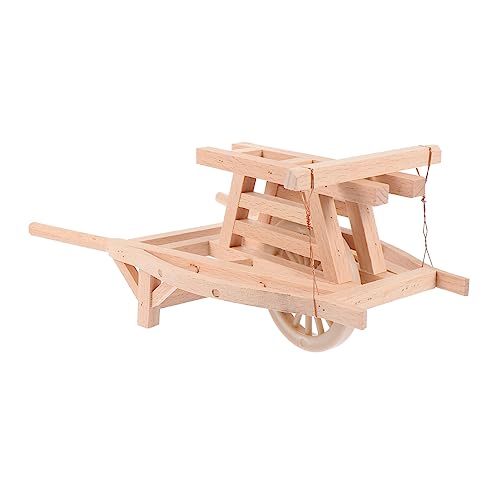 BESPORTBLE 1Stück Mini Holzkarren Modell Dekorative Vintage Schubkarre Aus Holz Für Kunsthandwerk Als Deko Für Pflanzen Tischaccessoire Hölzerne Verzierungen BESPORTBLE 1Stück Mini Holzkarren Modell Dekorative Vintage Schubkarre Aus Holz Für Kunsthandwerk Als Deko Für Pflanzen Tischaccessoire Hölzerne Verzierungen von BESPORTBLE
