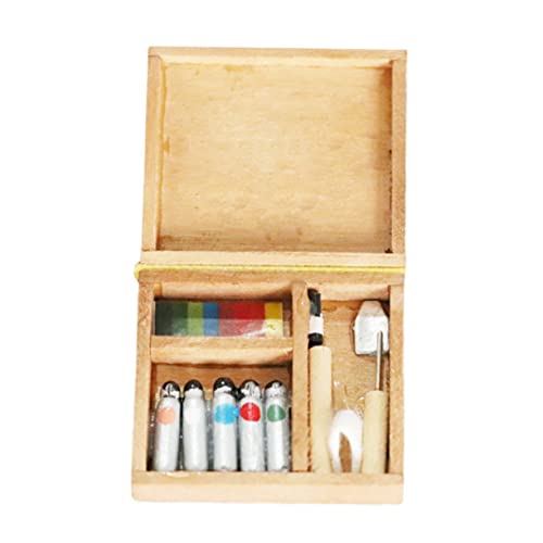 BESPORTBLE 1Stück Mini Holzlackbox Für Puppenhaus Lustige Mini Malbox Tischdeko Für Kreative Szenen Im Miniaturformat Zubehör Für Rollenspiele Und DIY Projekte BESPORTBLE 1Stück Mini Holzlackbox Für Puppenhaus Lustige Mini Malbox Tischdeko Für Kreative Szenen Im Miniaturformat Zubehör Für Rollenspiele Und DIY Projekte von BESPORTBLE