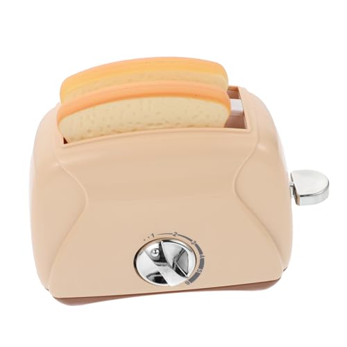 BESPORTBLE 1Stück Mini Toaster für Simuliertes Brot Maschinenspielzeug für Kreatives für Interaktive Spielstunden und Fantasievolles Rollenspiel von BESPORTBLE