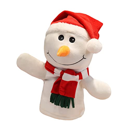 BESPORTBLE 1Stück Niedliche Cartoon Schneemann Handpuppe aus Eltern für Interaktive Spiele und Geschichtenerzählen für Weihnachten und Rollenspiele BESPORTBLE 1Stück Niedliche Cartoon Schneemann Handpuppe aus Eltern für Interaktive Spiele und Geschichtenerzählen für Weihnachten und Rollenspiele von BESPORTBLE