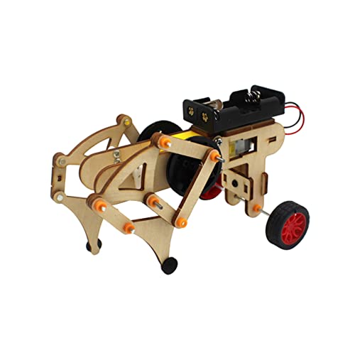 BESPORTBLE 1Stück Pädagogisches Montagespielzeug Wissenschaftliches Experimentierset Für DIY Roboter Aus Umweltfreundlichem Holz Für Kreative Bastler Ohne Batterie von BESPORTBLE