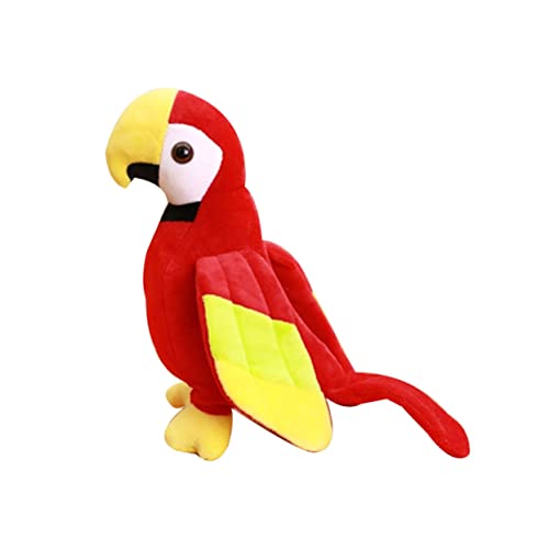 BESPORTBLE 1Stück Plüsch Papagei Kleinkindspielzeug aus Weichem Material für Kinderzimmer Dekoration und für Papageienspielzeug für Spaß von BESPORTBLE