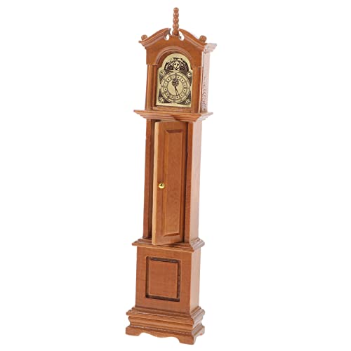 BESPORTBLE 1Stück Retro Großvater Uhr Modell Dekorative Boden Uhr Für Puppenhaus Im Vintage Stil Mini Hauszubehör Braune Farbe BESPORTBLE 1Stück Retro Großvater Uhr Modell Dekorative Boden Uhr Für Puppenhaus Im Vintage Stil Mini Hauszubehör Braune Farbe von BESPORTBLE