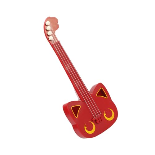 BESPORTBLE 1Stück Simulierte Ukulele Für Rote Anfänger Gitarre Für Kleinkinder Musikinstrument Für Kreative Spielerlebnisse Für Jungen von BESPORTBLE