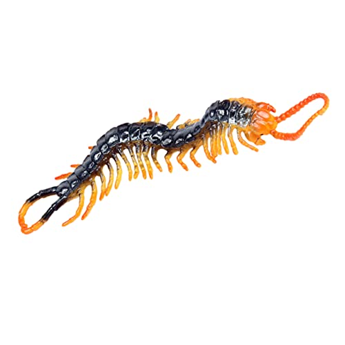 BESPORTBLE 1Stück Simuliertes Scolopendra Realistisches Hundertfüßer Modell Für Lustiges Dekorationsspielzeug Für Partys Und Streich Gefälligkeiten Hochwertiges Plastik Hundertfüßer von BESPORTBLE