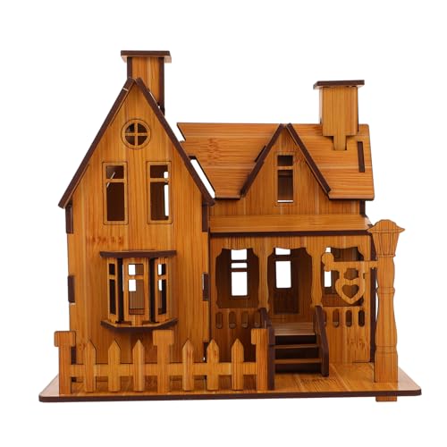 BESPORTBLE 1Stück Villa Modell Puzzle aus DIY Hausmodell Bausatz für und Sicher Einfache Montageanleitung Perfektes und Raumdekoration BESPORTBLE 1Stück Villa Modell Puzzle aus DIY Hausmodell Bausatz für und Sicher Einfache Montageanleitung Perfektes und Raumdekoration von BESPORTBLE