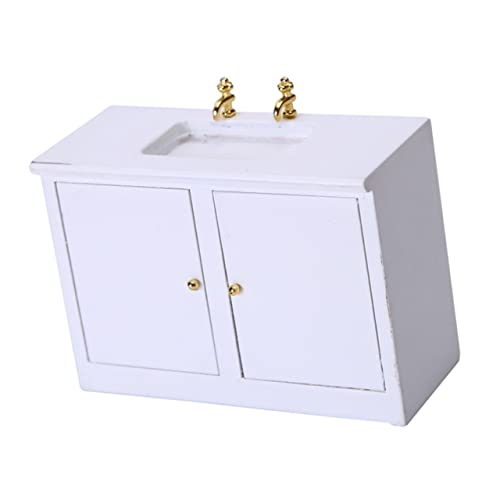 BESPORTBLE 1Stück Waschbecken Set Für Puppenhäuser Badezimmer Zubehör Weißes Modell Für DIY Dekoration Und Kleines Ornament Für Mini Dollhouses BESPORTBLE 1Stück Waschbecken Set Für Puppenhäuser Badezimmer Zubehör Weißes Modell Für DIY Dekoration Und Kleines Ornament Für Mini Dollhouses von BESPORTBLE