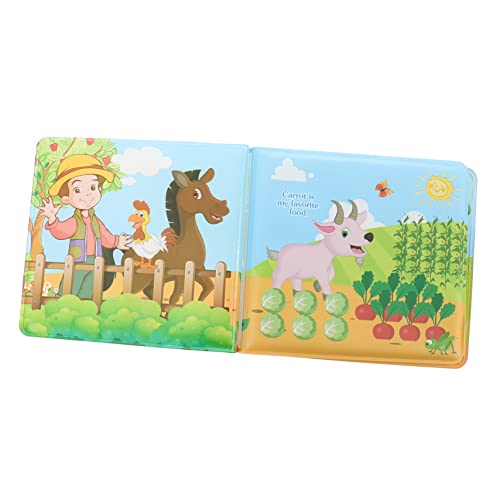 BESPORTBLE 1Stück Wasserdichtes Bildungsbuch Für Badewanne Early Learning Buch Für Junge Mädchen Strapazierfähig Und Für Fröhliches Design von BESPORTBLE