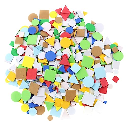 BESPORTBLE 1Tasche Selbstklebende Aufkleber Für Geometrische Formen Bastelmaterial Mischstil Kreative DIY Dekoration Für Kinderzimmer Und Feste von BESPORTBLE