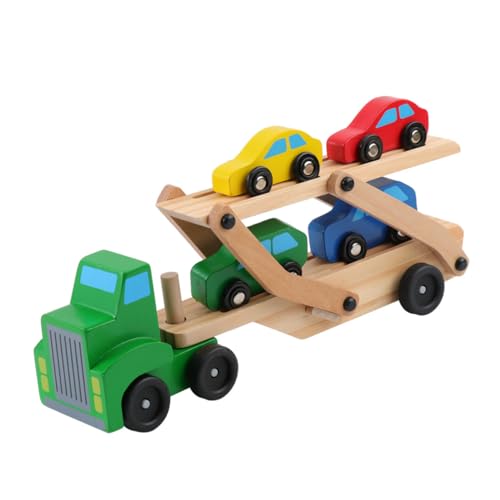 BESPORTBLE Frühpädagogisches Spielzeug 1stk Spielzeug Kind Bambus Hölzern Auto Model Lernspielzeug Für Kinder von BESPORTBLE