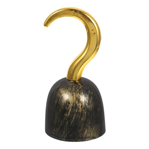 BESPORTBLE 1stück Piratenhaken Kostümzubehör Vintage Goldene Piratenhaken Für Halloween Wiederverwendbar Design Für Cosplay Und Foto-Requisiten BESPORTBLE 1stück Piratenhaken Kostümzubehör Vintage Goldene Piratenhaken Für Halloween Wiederverwendbar Design Für Cosplay Und Foto-Requisiten von BESPORTBLE