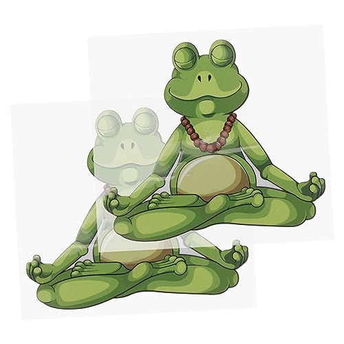 BESPORTBLE 2 Blätter Frosch Sticker Teilig Vinyl Scrapbooking Aufkleber für DIY Notizbuch Journal Zubehör für Tagebuchliebhaber von BESPORTBLE