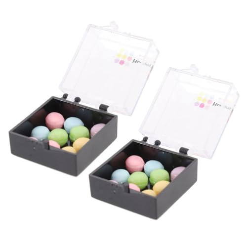 BESPORTBLE 2 Kartons Miniatur Macaron für Puppenhaus Lebensnahe Nachbildung für Rollenspiele und Dekoration für Puppenfamilien und Puppenhaus Zubehör Hochwertige Details und Farben für BESPORTBLE 2 Kartons Miniatur Macaron für Puppenhaus Lebensnahe Nachbildung für Rollenspiele und Dekoration für Puppenfamilien und Puppenhaus Zubehör Hochwertige Details und Farben für von BESPORTBLE