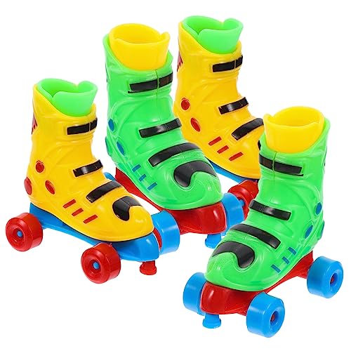 BESPORTBLE 2 Paar Finger Skateboard Set Bunte Druckentlastungsspielzeuge für Finger Lernspielzeug für für Partys und Zufällige Farbe Zufällige Farbe von BESPORTBLE