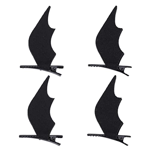 BESPORTBLE 2 Paare Halloween Haarspangen mit Teufelsflügeln Schwarzer Haarschmuck aus Hochwertigem Dekorative Cosplay Accessoires für Party und Kostüm Modisch und Bequem Tragbar BESPORTBLE 2 Paare Halloween Haarspangen mit Teufelsflügeln Schwarzer Haarschmuck aus Hochwertigem Dekorative Cosplay Accessoires für Party und Kostüm Modisch und Bequem Tragbar von BESPORTBLE