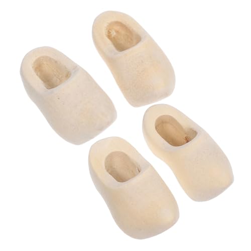 BESPORTBLE 2 Paare Miniatur Holländische Holzschuhe DIY Blanko Holzclogs für Puppenhaus Dekoration Kleine Holzschuhe Bastelset für Graffiti Malspielzeug und Miniaturzubehör BESPORTBLE 2 Paare Miniatur Holländische Holzschuhe DIY Blanko Holzclogs für Puppenhaus Dekoration Kleine Holzschuhe Bastelset für Graffiti Malspielzeug und Miniaturzubehör von BESPORTBLE