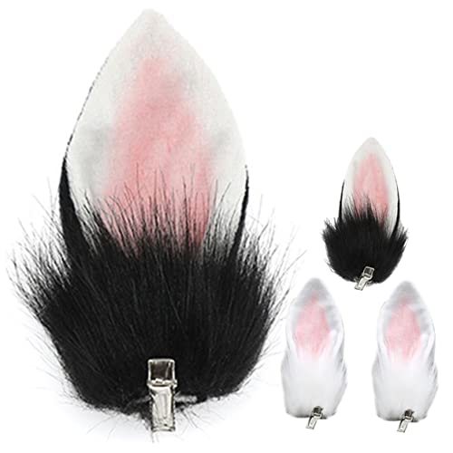 BESPORTBLE 2 Paare Plüsch Hasenohren Haarclips mit Klammer Niedliche Cosplay Tierohren Haarschmuck für Kostümpartys Karneval Fasching und Bühnenauftritte Weiß BESPORTBLE 2 Paare Plüsch Hasenohren Haarclips mit Klammer Niedliche Cosplay Tierohren Haarschmuck für Kostümpartys Karneval Fasching und Bühnenauftritte Weiß von BESPORTBLE