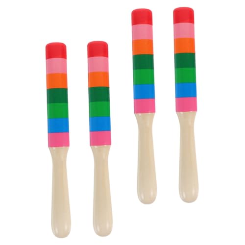 BESPORTBLE 2 Paare Rhythmusstäbe aus Holz Percussion Instrumente Sticks Langlebig Sicher Bunte Musikstäbe für Musikunterricht BESPORTBLE 2 Paare Rhythmusstäbe aus Holz Percussion Instrumente Sticks Langlebig Sicher Bunte Musikstäbe für Musikunterricht von BESPORTBLE