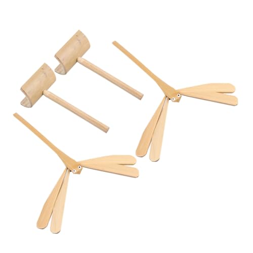 BESPORTBLE 2 STÜCK Bambus Handgefertigt Balanciert Lernspielzeug für Feinmotorik Fördernd Lustiges Junge Mädchen Jungen von BESPORTBLE