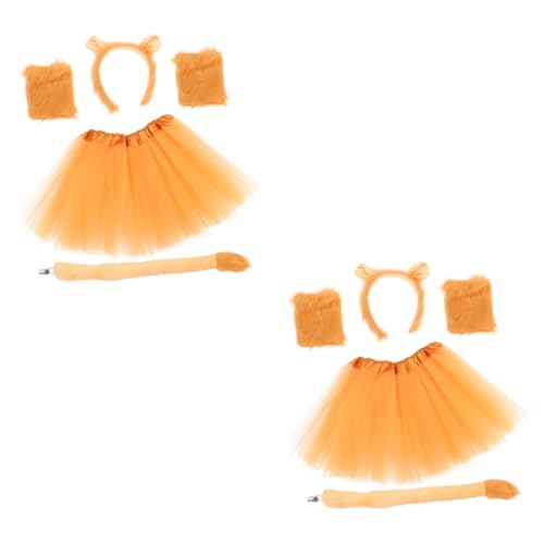 BESPORTBLE 2 Sätze Cosplay-Schwanzstütze Löwen-Cosplay-Kostüm Stirnband halloween costume halloween kleidung kurze röcke Löwenkostüm Mädchen -Stirnband für Party Plüsch BESPORTBLE 2 Sätze Cosplay-Schwanzstütze Löwen-Cosplay-Kostüm Stirnband halloween costume halloween kleidung kurze röcke Löwenkostüm Mädchen -Stirnband für Party Plüsch von BESPORTBLE