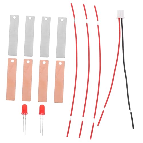 BESPORTBLE 2 Sätze DIY Fruchtbatterie Experimentierkasten mit Metall Kupfer Platten für Stromerzeugung Physik Lernspielzeug Ab Jahren Familien Wissenschaftsprojekt BESPORTBLE 2 Sätze DIY Fruchtbatterie Experimentierkasten mit Metall Kupfer Platten für Stromerzeugung Physik Lernspielzeug Ab Jahren Familien Wissenschaftsprojekt von BESPORTBLE