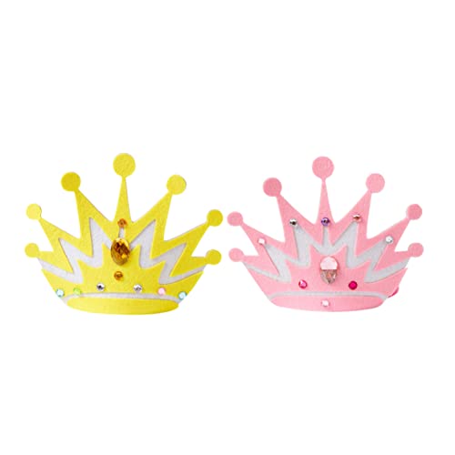 BESPORTBLE 2 Sätze DIY Kronen Bastelset für Teiliges Kreativ Kit mit Rosa und Gelben Kronen Einfache Anwendung für Geburtstagsfeiern Karneval Weihnachtsgeschenke und Kreative Lernaktivitäten BESPORTBLE 2 Sätze DIY Kronen Bastelset für Teiliges Kreativ Kit mit Rosa und Gelben Kronen Einfache Anwendung für Geburtstagsfeiern Karneval Weihnachtsgeschenke und Kreative Lernaktivitäten von BESPORTBLE