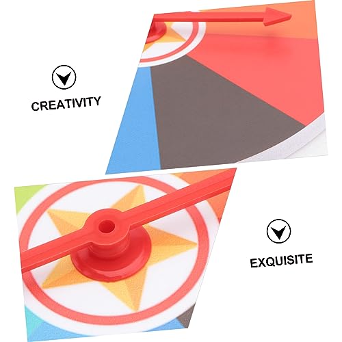 BESPORTBLE 2 Sätze Drehbares Prize Wheel Lernspielzeug Party Game Prop Bastelset mit Werkzeug für Fundraiser Klassenzimmer und Familienfeiern BESPORTBLE 2 Sätze Drehbares Prize Wheel Lernspielzeug Party Game Prop Bastelset mit Werkzeug für Fundraiser Klassenzimmer und Familienfeiern von BESPORTBLE