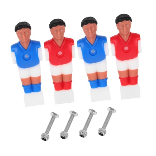 BESPORTBLE 2 Sätze Foosball Spieler Ersatzteile aus Langlebigem Kunststoff Realistische Tischfußball Figuren für Authentisches Gameplay Flexible Teamzusammenstellung für Freizeit und von BESPORTBLE