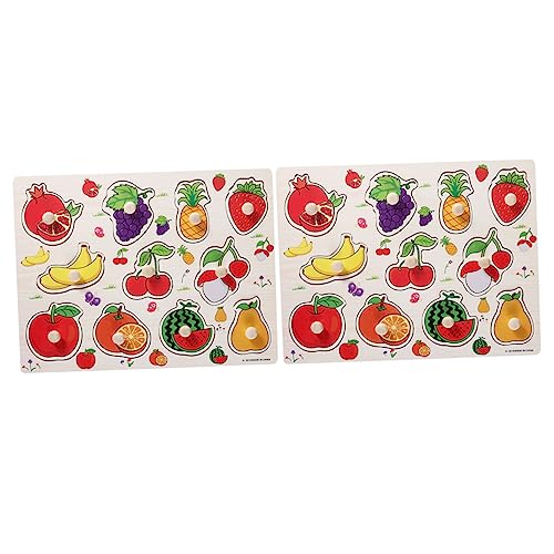 BESPORTBLE 2 Sätze Früchte Puzzle Buntes Lernspielzeug Kreatives Jigsaw für Kleinkinder Fördert Denkfähigkeit Beobachtung und Eltern Junge Mädchen BESPORTBLE 2 Sätze Früchte Puzzle Buntes Lernspielzeug Kreatives Jigsaw für Kleinkinder Fördert Denkfähigkeit Beobachtung und Eltern Junge Mädchen von BESPORTBLE